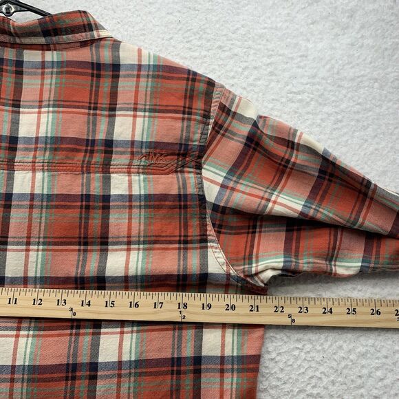 Mountain Khakis Meridian Shirt Mens Medium Classic Fit Plaid Flannel Organic - Picture 5 of 9